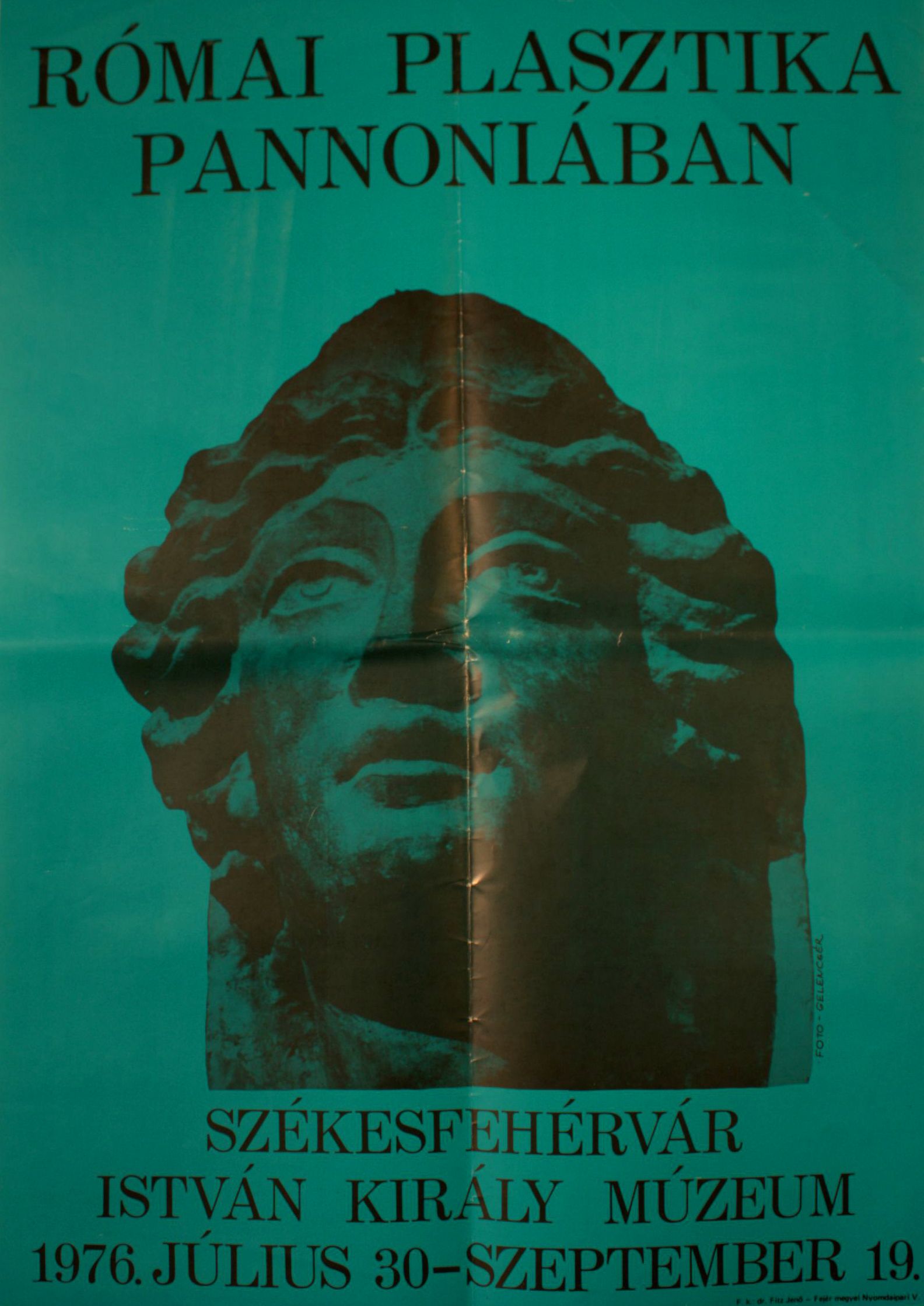 Római plasztika Pannoniában, 1976. július 30. - szeptember 19.