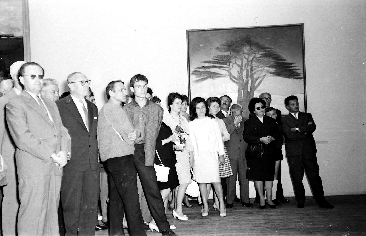 Csontvary emlekkiállitas nyitoja Csok Keptar 1963.05.19. Foto Miko Ferenc (3)