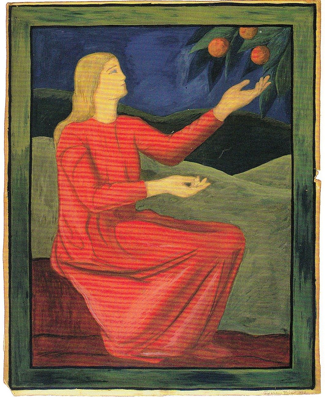 Ferenczy Noémi - Gobelinterv 1920-as évek eleje_jav