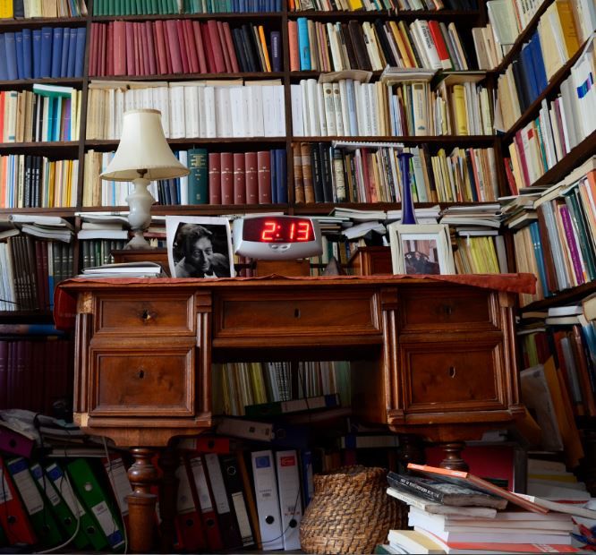 Fitz Jenő íróasztala (Fotó: Farkas Ildikó)