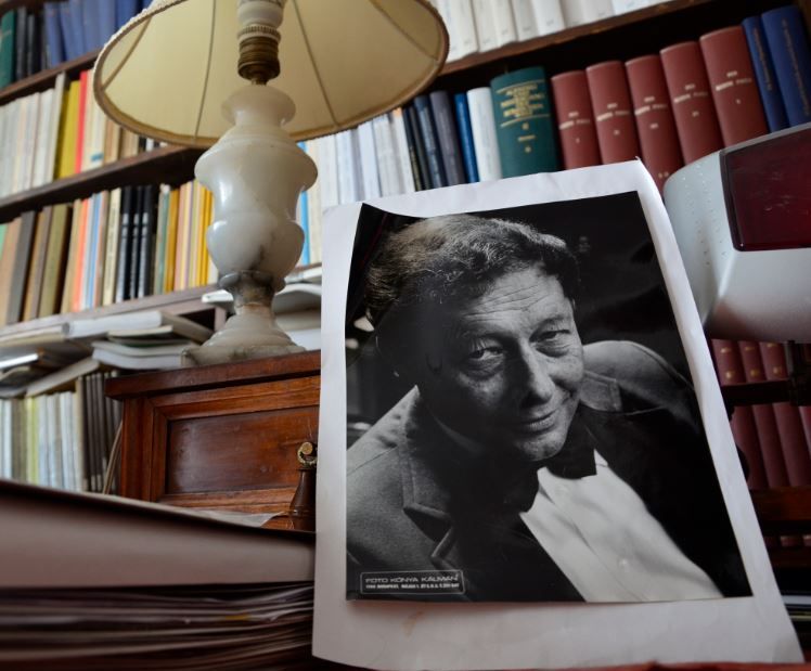 Kónya Kálmán portréja Fitz Jenőről (Fotó: Farkas Ildikó) 