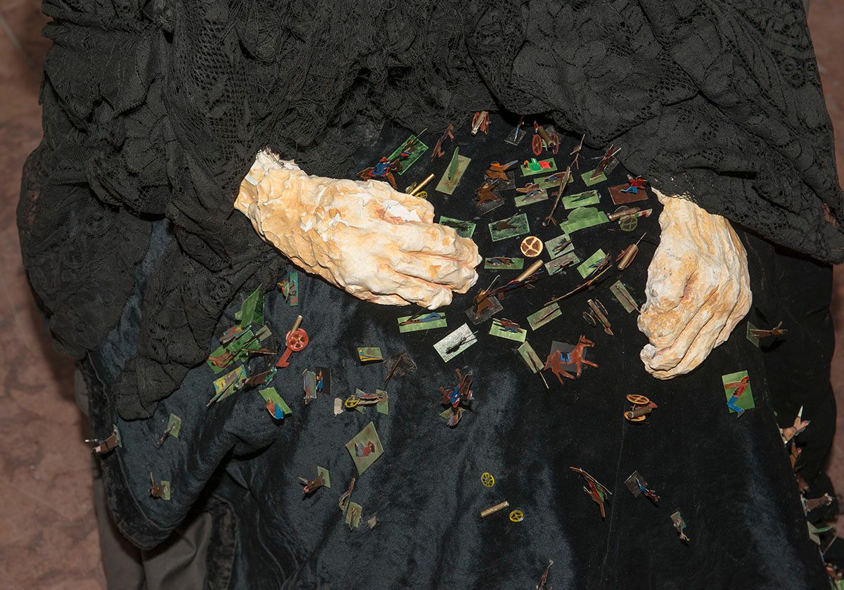 Hejettes Szomlyazók: Segesvár, 1990 (Fotó: Mester Tibor / Magyar Nemzeti Galéria)